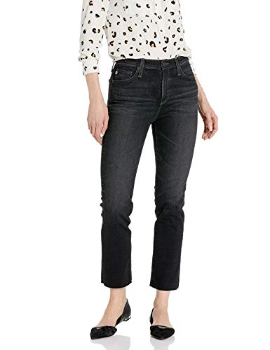 AG Adriano Goldschmied Women's Isabelle HIGH-Rise Straight Leg Crop Jean, 5 Years Reserve, 28