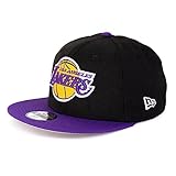 New Era Kids Caps - Kinder Kappe - Baseball Cap - 9FIFTY Snapback - NFL - MLB - NBA (Los Angeles Lakers Black Purple), Einheitsgröße