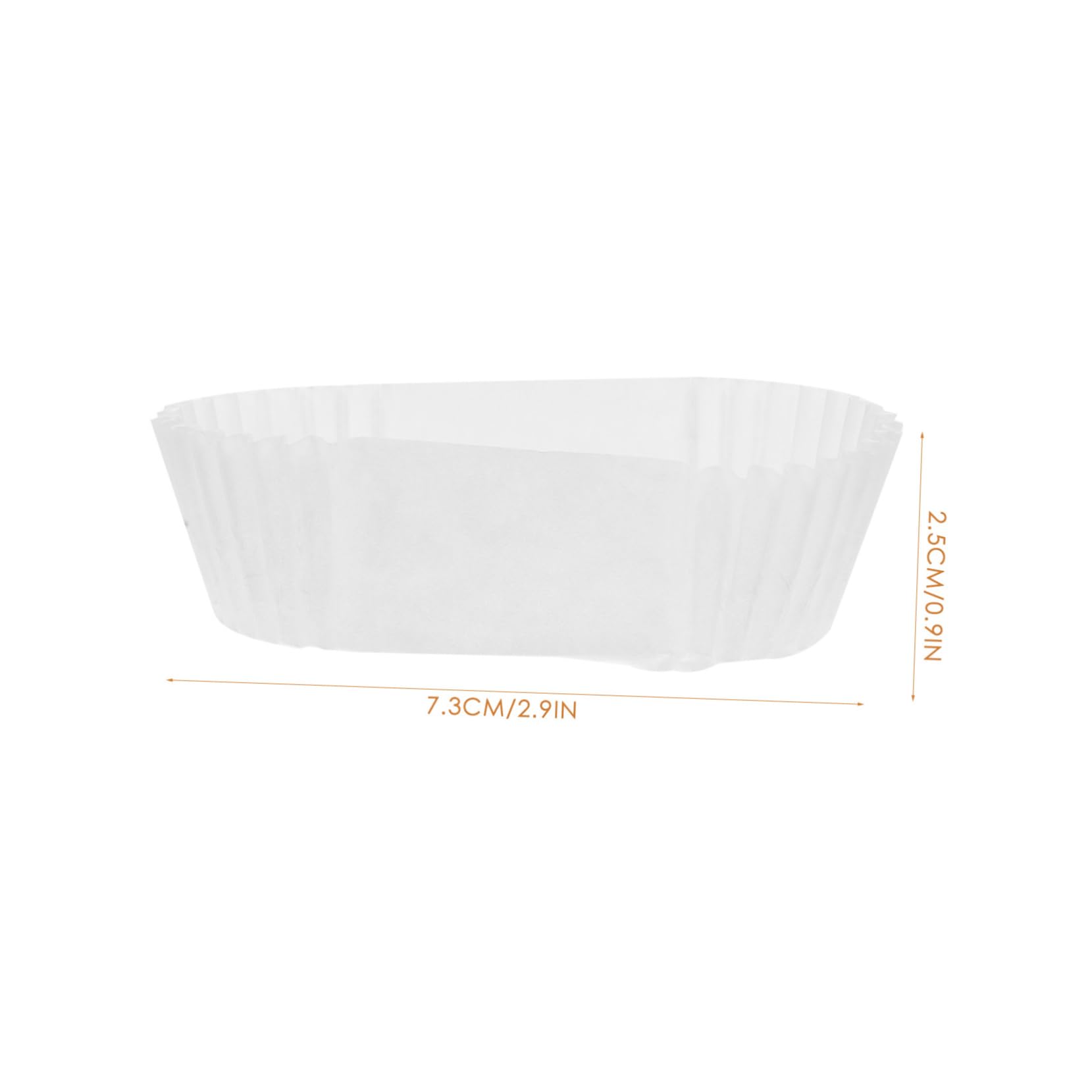 Cabilock 4 Piezas bandeja de papel de pan pasteles de papel bol cajas de cupcakes tarteras para tartas cacerolas de cocina vasitos para postres moldes para cupcakes a prueba de grasa