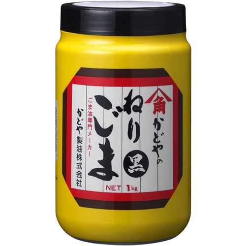 Amazon.co.jp: かどや ねりごま 黒 1kg : 食品・飲料・お酒