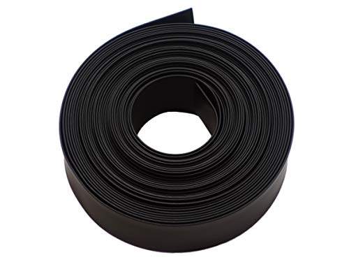 熱収縮チューブ 25mm 内径φ25mm 印字無しで綺麗 収縮比率2:1 シュリンクチューブ 絶縁チューブ 防水 高難燃性 収縮チューブ