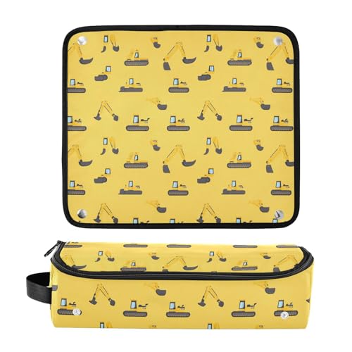 Bolso de viaje para herramientas de cabello con diseño de mármol, resistente al calor, para planchas, rizadores y accesorios para el cuidado del cabello, organizador portátil miniatura 3