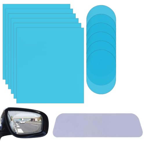 20 Pack Car Rearview Mirror Film,Anti Fog Anti Scratch Interior Rearview Mirror Anti Glare Film...