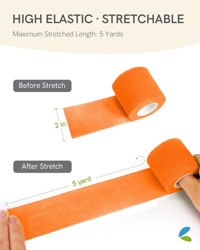 Image of FriCARE Self Adhesive Bandage Wrap, Medical Tape in First Aid Kit