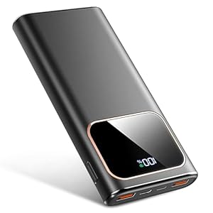 Batterie Externe 10000mAh 22.5W USB-C - Charge Rapide PD3.0 QC4.0