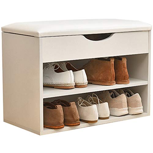 Étagères à chaussures banc d'entrée et rangement pour petit espace - 2