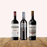 EUROLOTES Vino Tinto Reserva, Marqués del Atrio, Lan y Faustino Ulecia, 3 Botellas x 750ml, Rioja España
