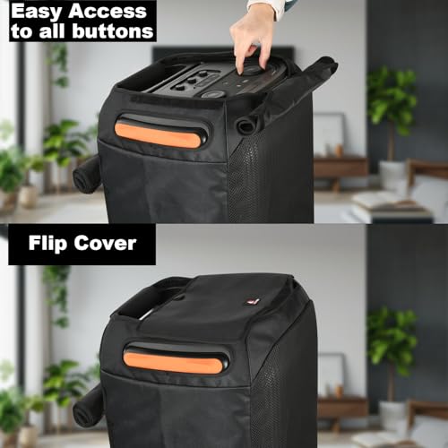 Image of Mesh Speaker Cover for JBL PartyBox 710 Party Speaker, Slip Cover Protective Sleeve Case Speaker Replacement Cover Accessories for PartyBox 710