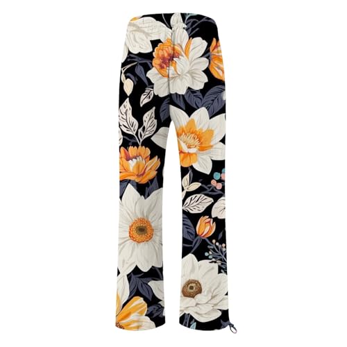 Pantalones negros de cintura alta para mujer, pantalones de vestir cortos para mujer, pantalones de verano 2025, pantalones para exteriores, extra largos, color negro, para corte de bota, yoga, cargo - imagen 4