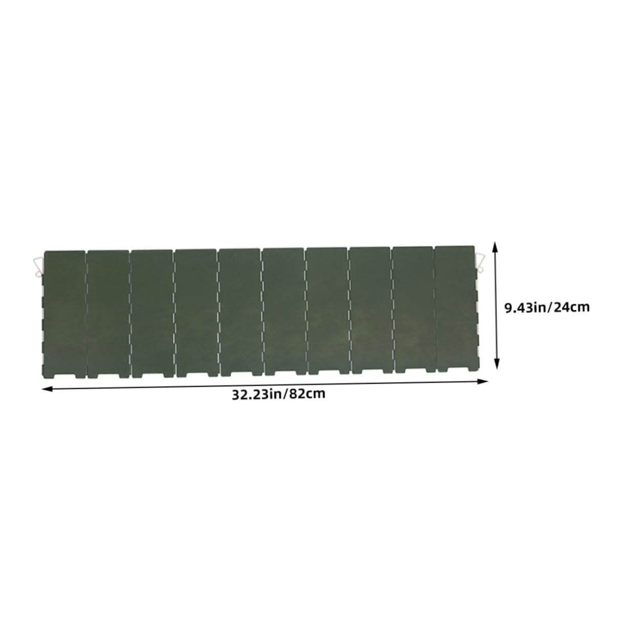 TOYANDONA Paravento Antivento Ferro in per da Fornello Pieghevole Campeggio Portatile Verde Cucina All'aperto