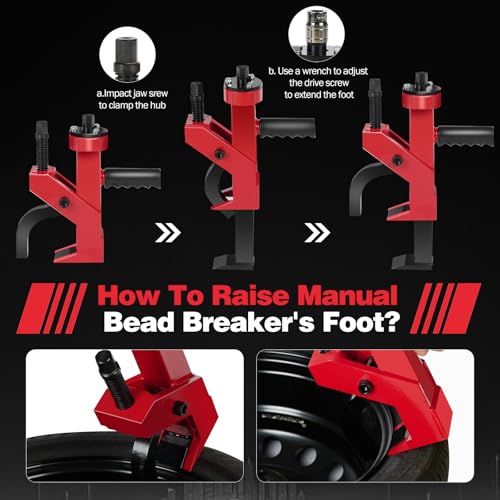 Image of Colinktool Pneumatic Bead Breaker,Tire Bead Breaker Change Tool Car Repair,Effortless Tire Changing for Cars, Trucks