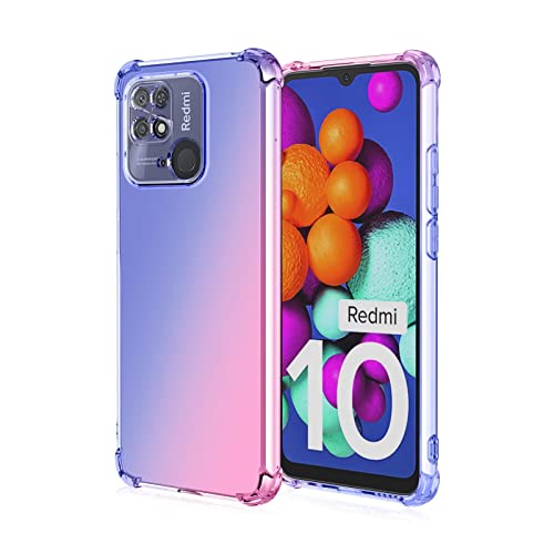 SEAHAI Trasparente Cover per Xiaomi Redmi 10C / Poco C40, Scorrevole