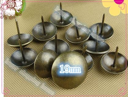 A019 19MM Iron Nail Upholstery Nail Jewelry Box Wall Door Sofa Furniture Decorative Tack Stud Pushpin