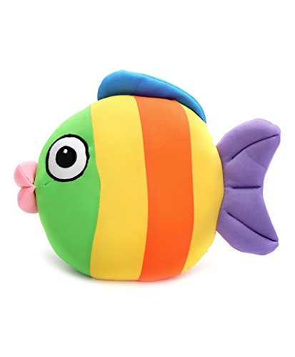 Image of Tickles Fish Stuffed Soft Stuffed Plush Animal Toy for Kids (Size: 24 cm Color: Multicolor)