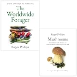Foblit ltd Roger Phillips Collection 2 Bücher-Set (The Worldwide Forager [Hardcover & Pilze)