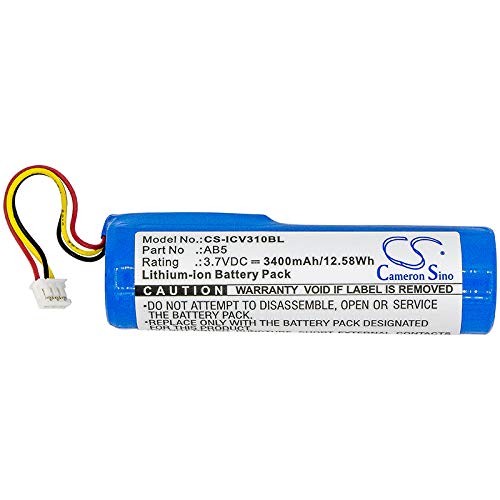 Ejjinenbby Replacement Battery Compatible for Intermec CV30 CV30_x000D (3400mAh/3.7V), AB5 Battery
