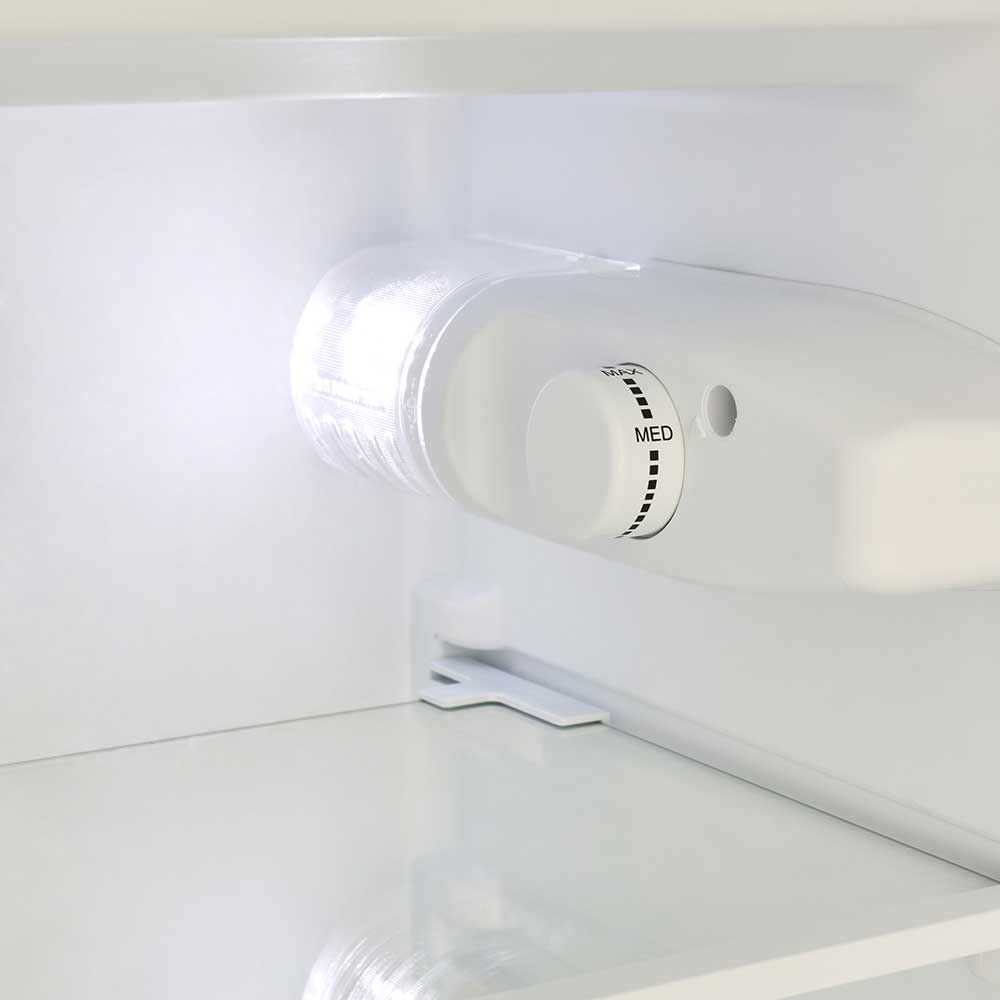 Cookology UCIB80 Under Counter Freestanding Fridge in Black - 80 Litre Capacity - Adjustable Temperature Control & Legs - Reversible Door and Ice Box — view 6