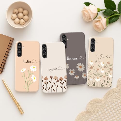 Image of COLORflow Back Cover Compatible with Samsung Galaxy S23 FE 5G | Floral Family Customized Back Cover Compatible with Samsung Galaxy S23 FE 5G