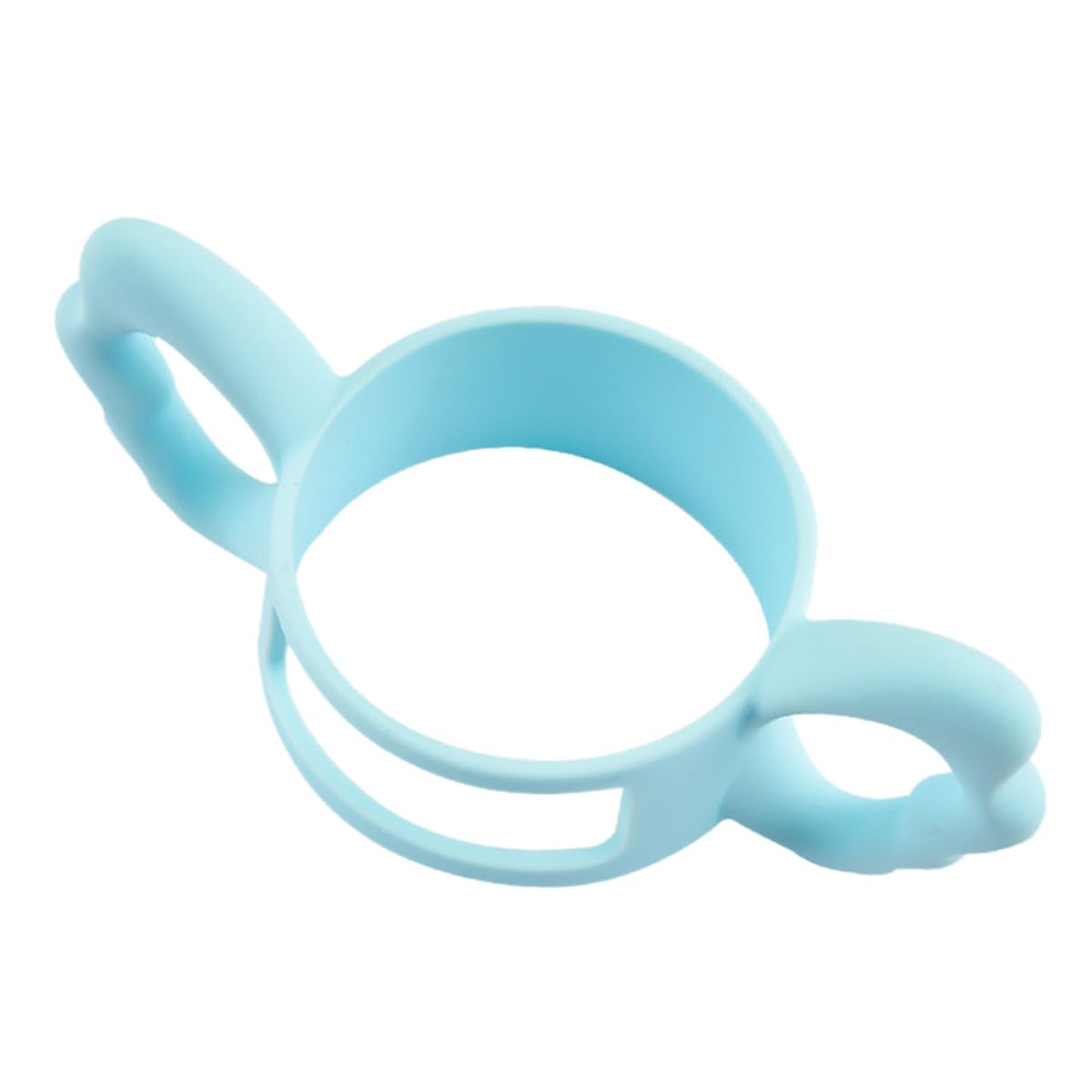 Silicone Bottle Handle for Feeding Ergonomic Anti-Slip Grip Feeder Handle Comfortable Touch Easy to Install and Clean Milk Bottle Accessory for Independent Drinking