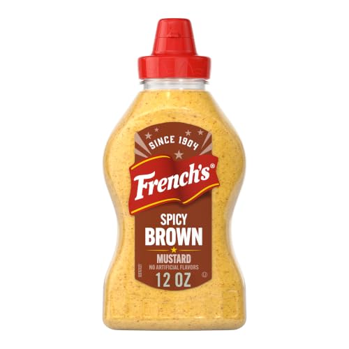 French's Spicy Brown Mustard, 12 oz