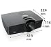 Optoma HD141X Full HD DLP-Projektor (Kontrast 23000:1, 1920x1080 Pixel, 3000 ANSI Lumen, HDMI) schwarz