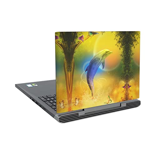 Peau vinyle dauphin Simone Gatterwe pour Dell Inspiron 15 7000