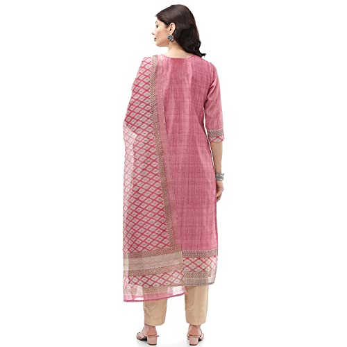 Image of BIBA WOMEN FABRIC(RTS SO SSQ5 PINK FREE)