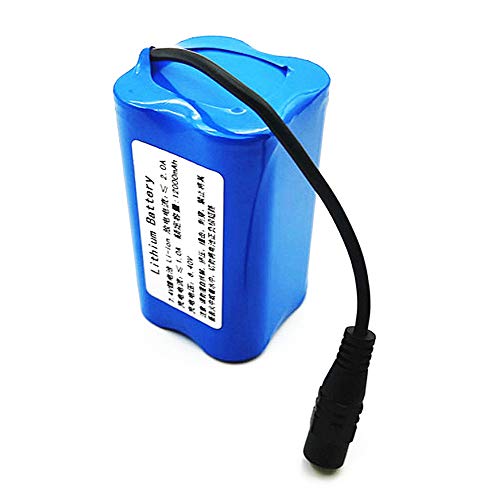 ZJRA Batería De Litio para RC Pesca De Cebo Vivo,Fishing Bait Boat,Barco Cebo Pesca, De Gran Capacidad De La Batería, Control Remoto RC Barco Accesorios, con El Cargador Original,7.4V 5200mAh