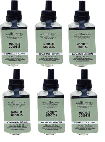 Bath and Body Works Wallflower Refills Home Fragrance - Pack of 6 (Moonlit Goddess)