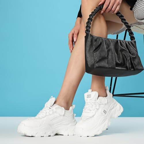 Image of CASSIEY Chunky Sneakers for Women | Lightweight & Comfortable | Gymwear & Casual Outfits