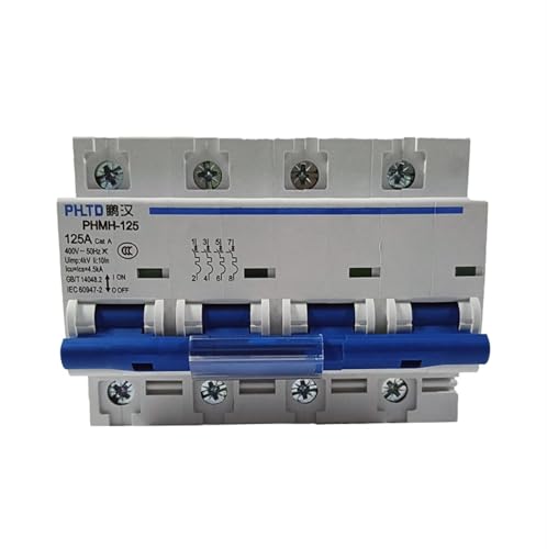 Miniatura 3 de Camchjvvm Disyuntor De Caja Moldeada 4p 125a Mccb Protector De Sobrecarga De Caja Moldeada