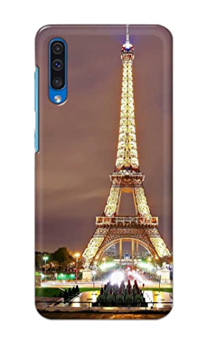 Image of PRINTFIDAA Lovers Famous Place Eiffel Tower in Paris Printed Designer Hard Case for Samsung Galaxy A30s Back Cover -(e) RPM1009