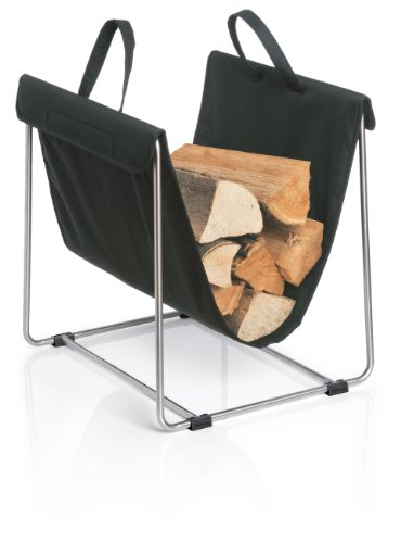 Preisvergleich Produktbild Blomus 65340 Holztrage Madra, schwarz