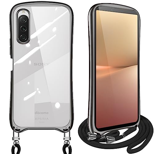 Amazon.co.jp: Xperia 10 V ケース ショルダー クリア SO-52D SOG11