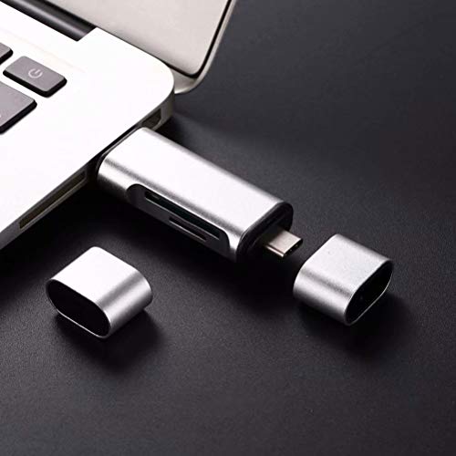 UKCOCO Lettore di schede di Memoria, 3 in 1 USB