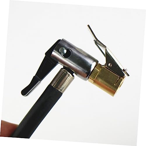 4pcs Car Tire Air Chuck Brass Open End Valves Air Pump Clips Tire Valve for Car Pump4