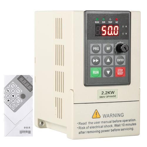 Variador de frecuencia 2.2kW para eliminar picos de tensión en motores CNC