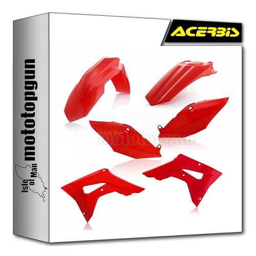 Evitez la casse : cache carenage rouge Acerbis 0023620.110 pour Honda CRF 450 RX 2019