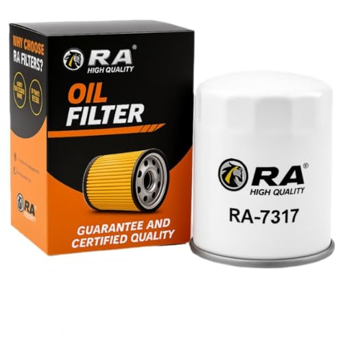 RA-7317 Engine Oil Filter 15K Mile Change Automotive Replacement Interval Spin-On for Select Models Acura ILX Integra MDX TLX Honda Accord Civic Odyssey Mitsubishi Eclipse Lancer Mirage Outlander