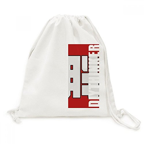 Toile Drawstring Backpack robuste et léger pour sport et loisirs