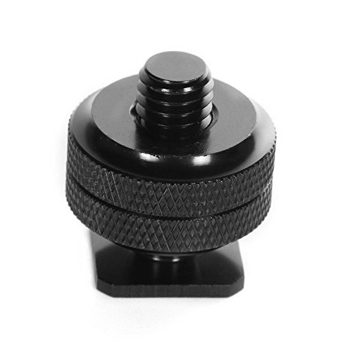 Slow Dolphin 1/4 Inch Hot Shoe Mount Adapter Tripod Screw For Dslr Camera Rig(2 Packs) #TOP4