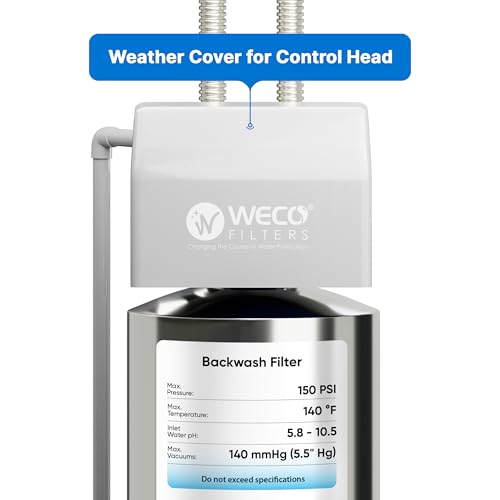 Filtro Whole House WECO KDF85-1252 para hidrógeno y hierro miniatura 6