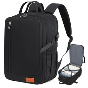 Lossga for Ryanair Cabin Bags Underseat 40x30x20 Anti Theft Carry-ons 40x20x25, Travel Backpack Cabin Size Hand Luggage Bag with Water Bottle Holder