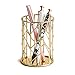 U Brands Pencil Cup, Wire Metal, Gold - 897U06-24