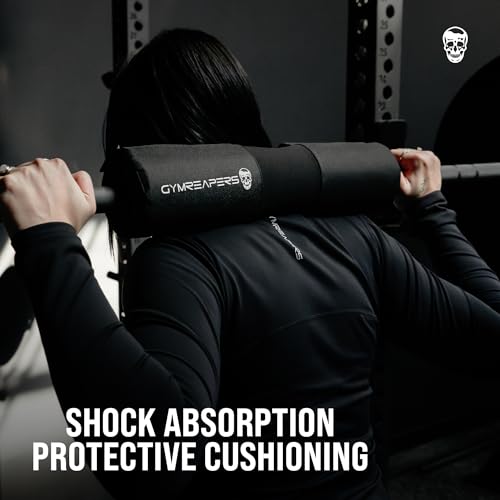 Image of Gymreapers Barbell Squat Pad - Protective Bridge Pad For Hip Thrust, Squats, Lunges - Hip Support, Neck Protection For Bar