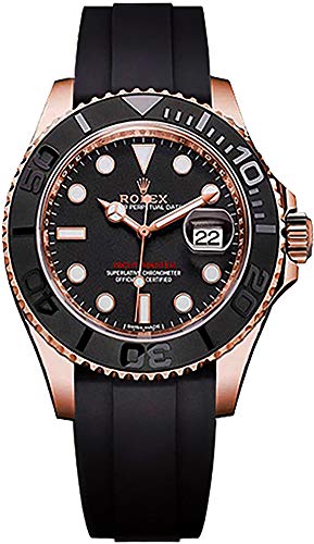 Image of Men's Rolex Yacht-Master 40 Solid 18k Rose Gold Watch (Reference: 116655)