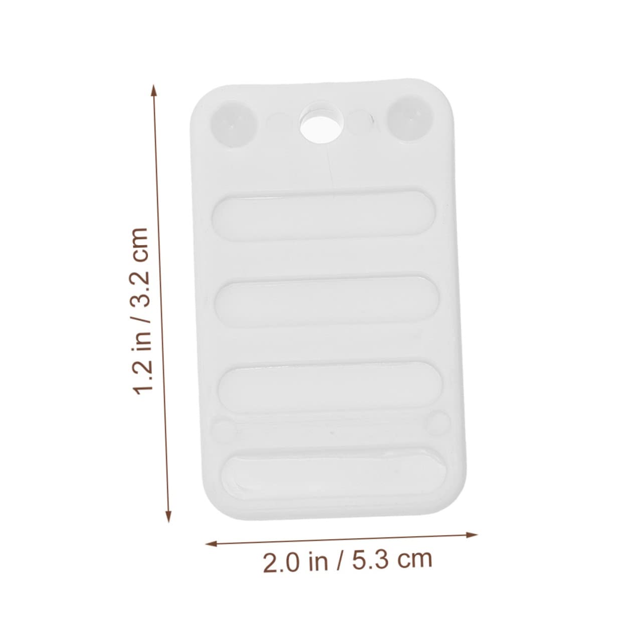 SEWACC 18Pcs Multifunctional Furniture Shims for Leveling Uneven Surfaces Durable Table Leg Pads and Gap Fillers for Home Office and Restaurant Use Height