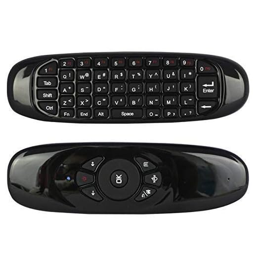Updated with Backlit Air Mouse QWERTY Mini Wireless Keyboard 2.4 Ghz Smart TV Remote Controller, Best for Android TV Box Remote,Apple TV Remote, Samsung Smart TV, Android TV