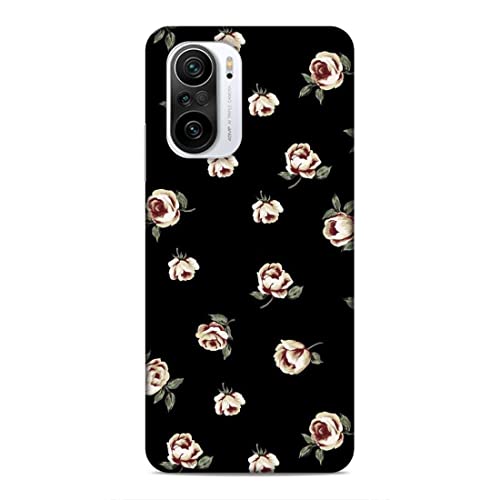 Image of Printed Mobile Back Hard Case Cover for Xiaomi Redmi 11X / Xiaomi Redmi 11X Pro /Xiaomi Redmi K40 | Multi Roses, Black Background, A-2183