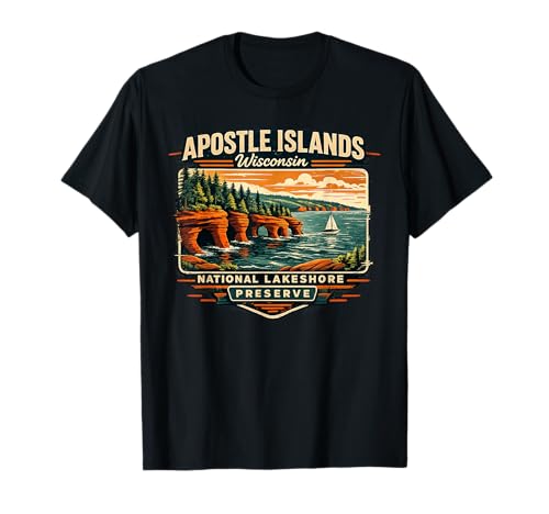Apostle Islands Wisconsin Family Trip to Apostle Islands T-Shirt